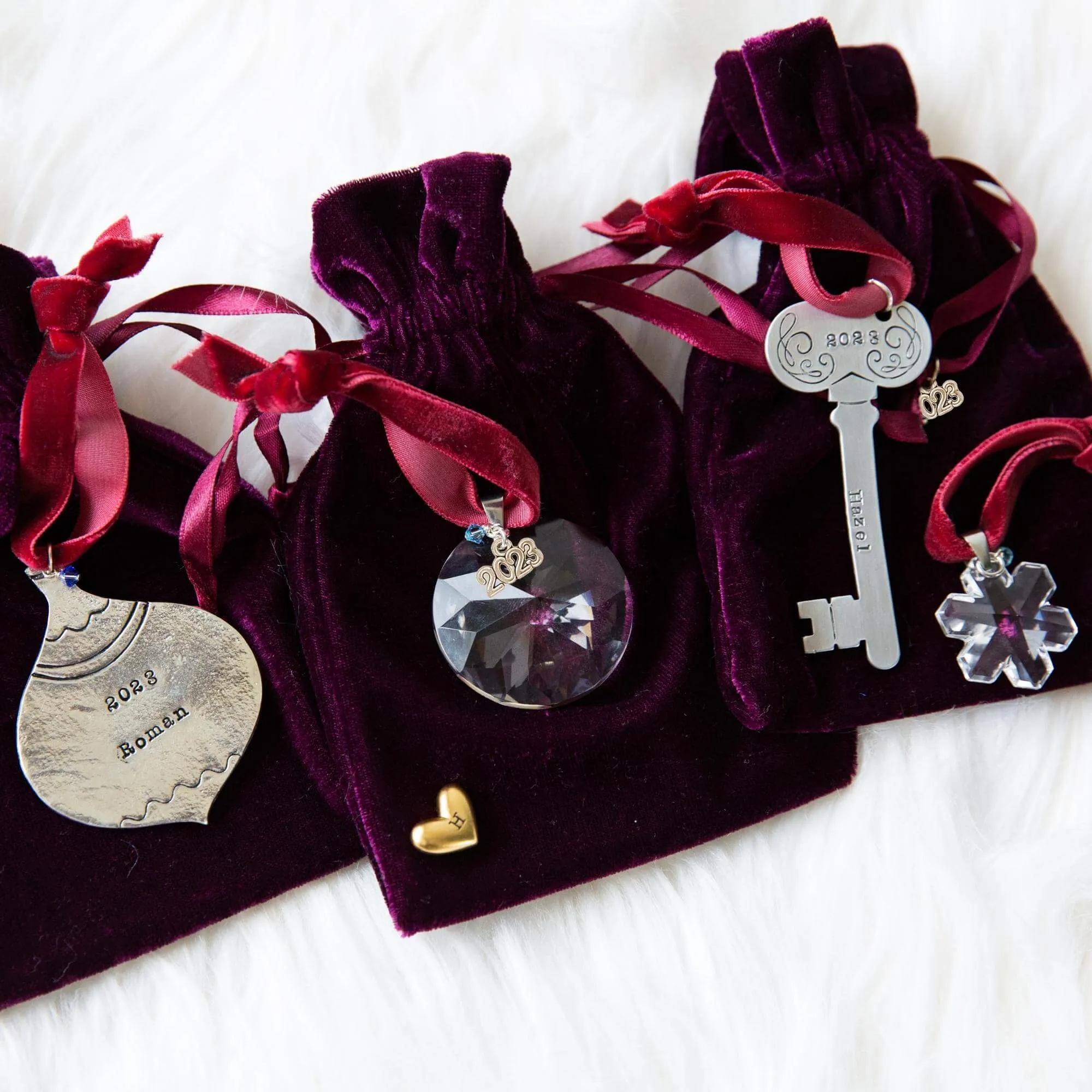 2023 - aluminum key Personalized Christmas Tree Ornament