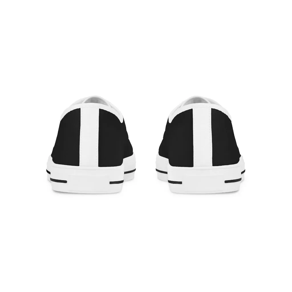33rd Degree Scottish Rite Sneaker - Wings Up Low Top Black & White