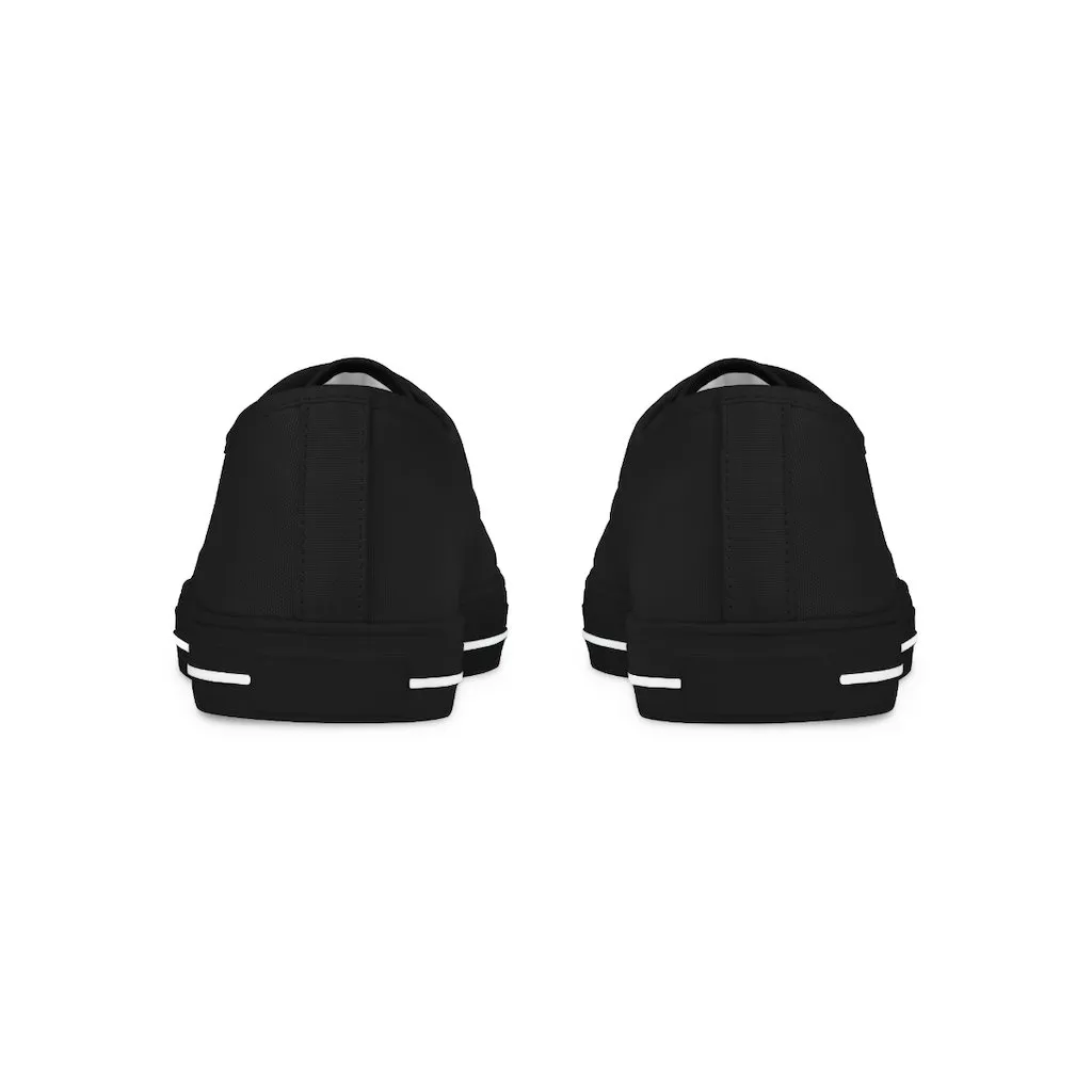 33rd Degree Scottish Rite Sneaker - Wings Up Low Top Black & White
