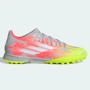 Adidas JR X Speedflow .3 TF - Clear Onix-White-Solar Yellow