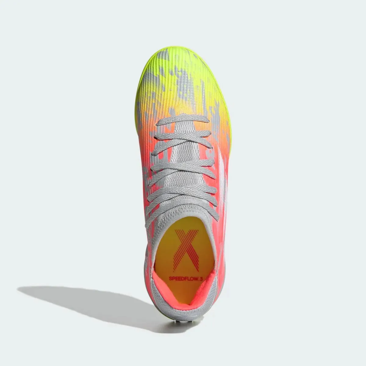 Adidas JR X Speedflow .3 TF - Clear Onix-White-Solar Yellow