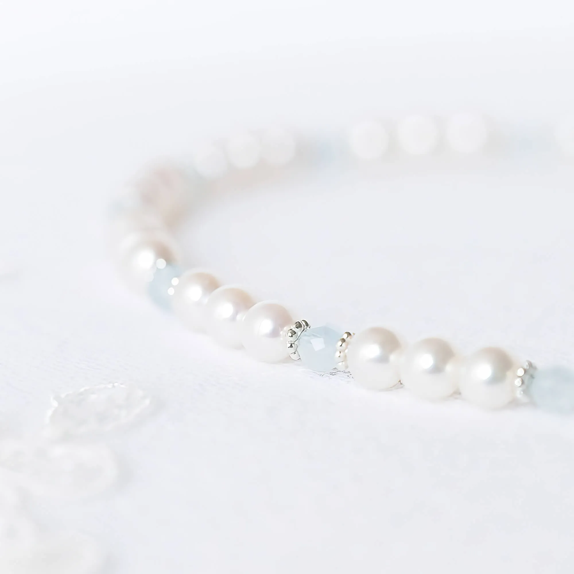 Adorable Pearl and Birthstone Necklace