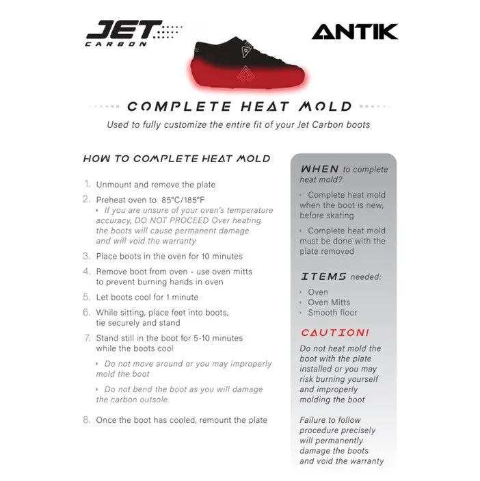 Antik Jet Carbon Arius 24 Roller Skates