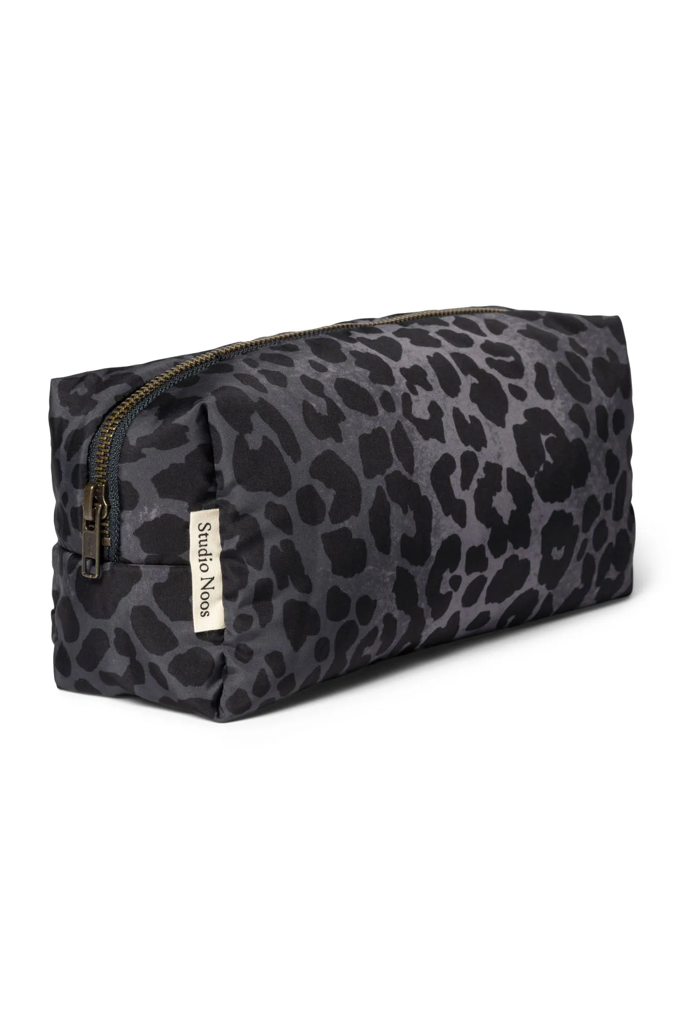 Antra Leopard Puffy Pouch