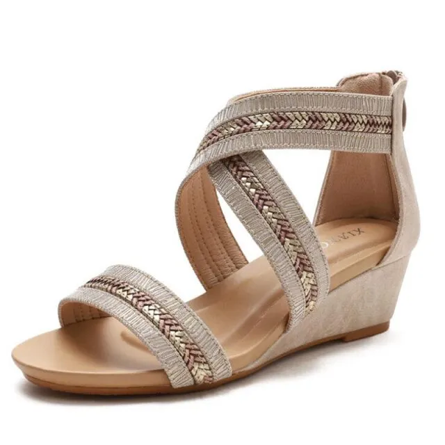 Arminia Women's High Quality Wedge Sandal