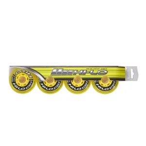 Bauer Hi-Lo Street Roller Hockey Wheels 4-Pack (Outdoor)