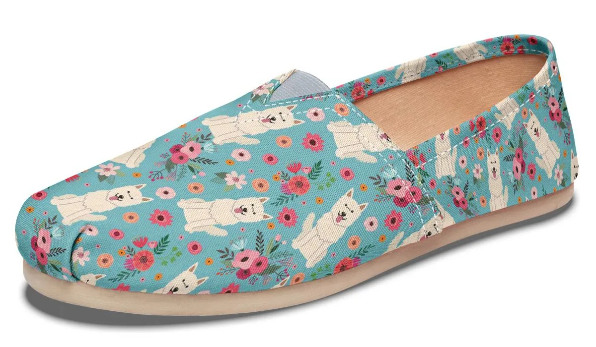 Berger Blanc Suisse Flower Casual Shoes