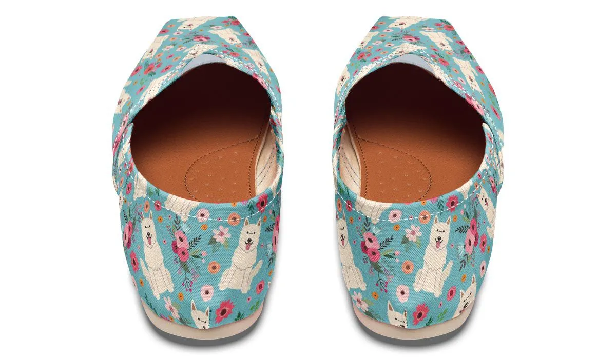 Berger Blanc Suisse Flower Casual Shoes