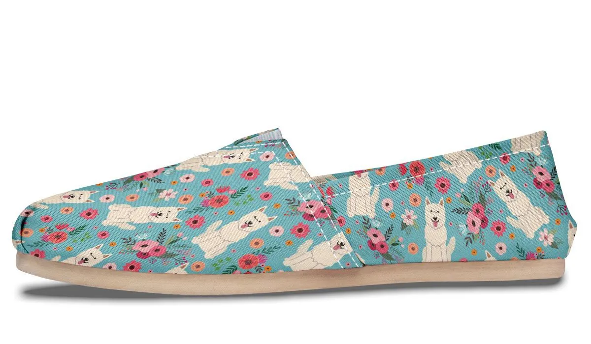 Berger Blanc Suisse Flower Casual Shoes