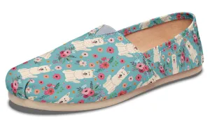 Berger Blanc Suisse Flower Casual Shoes