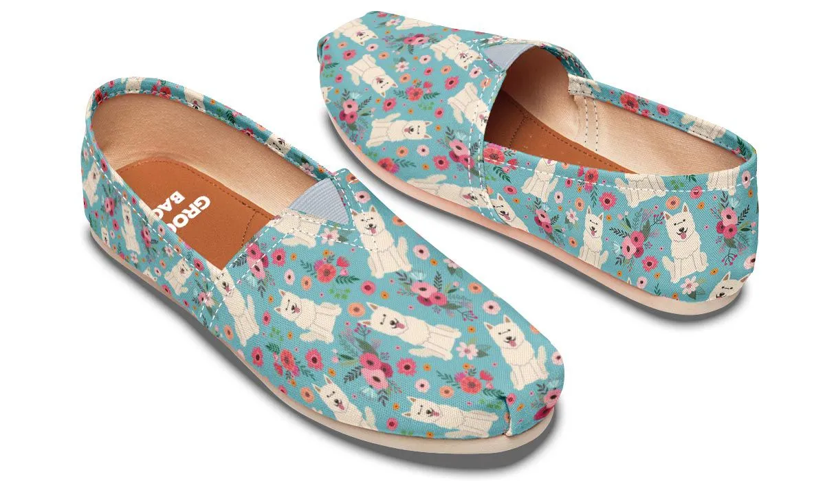 Berger Blanc Suisse Flower Casual Shoes