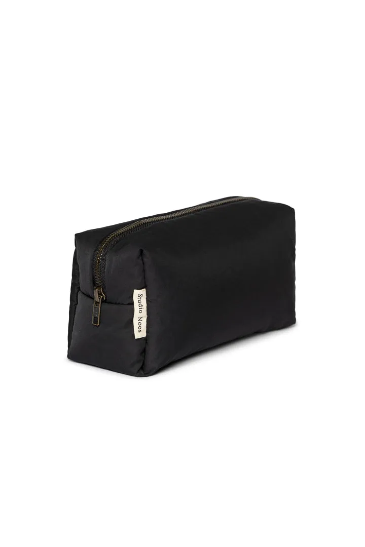 Black Puffy Pouch