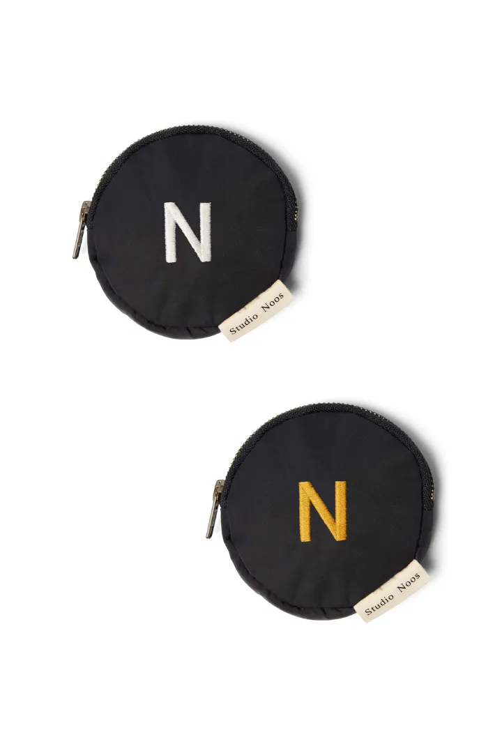 Black Puffy Wallet