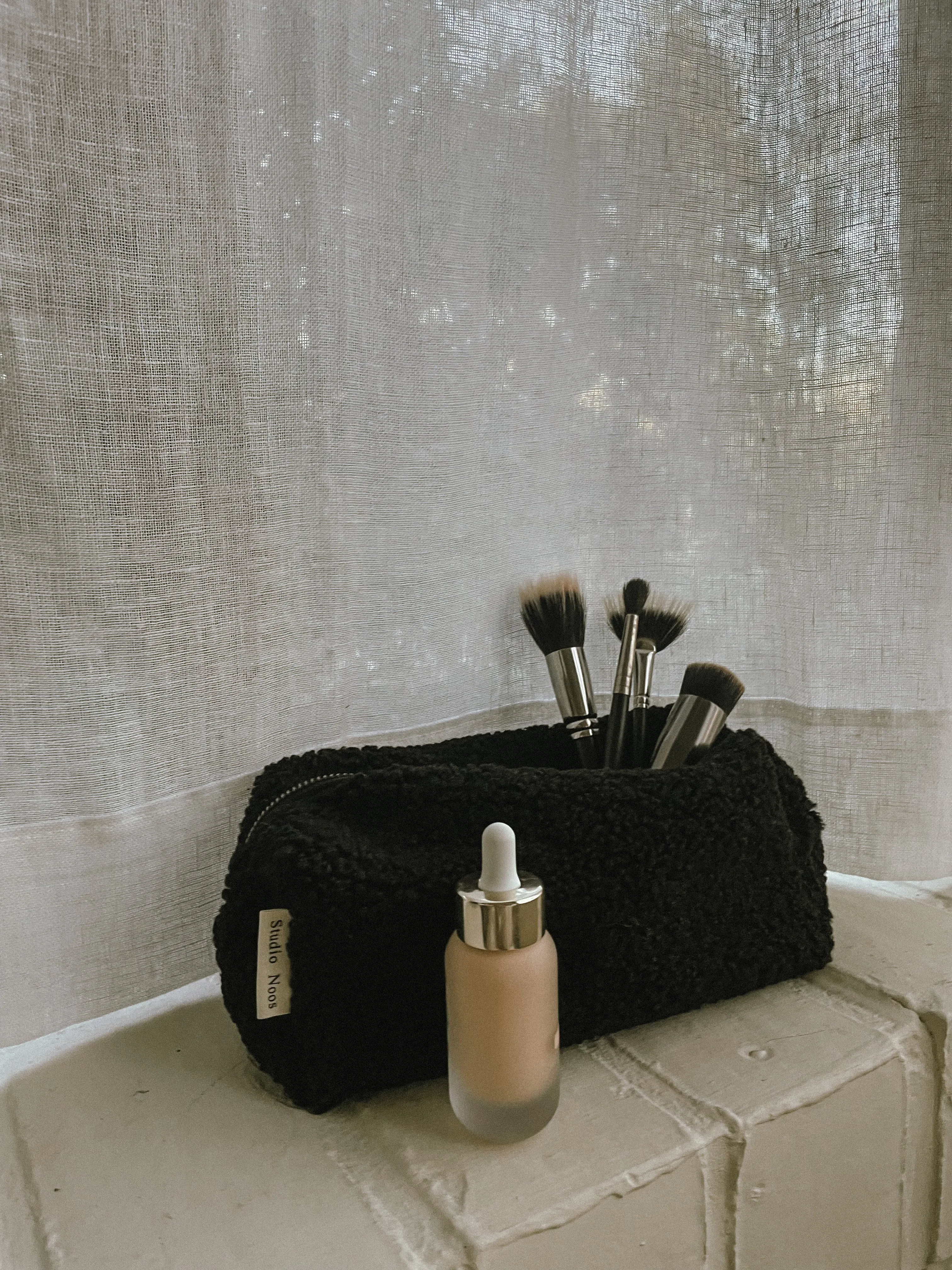 Black Teddy Pouch