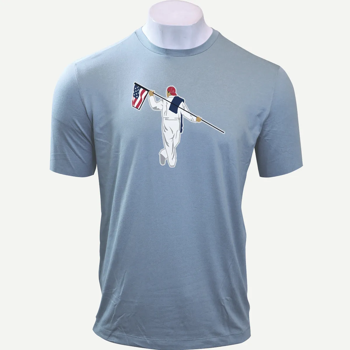 Butter T - American Looper Blue Fog Heather