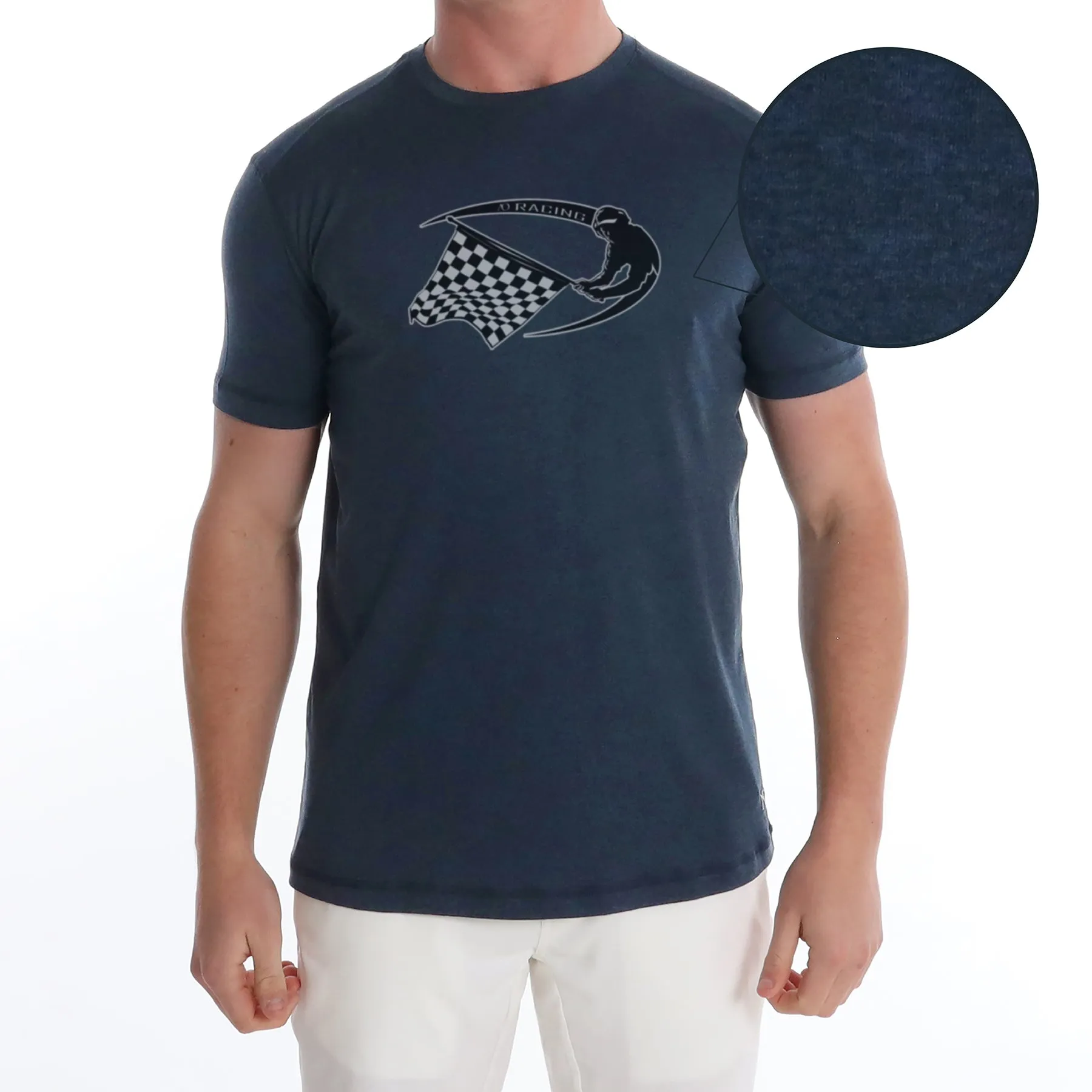 Butter T AO Racing - Navy Heather
