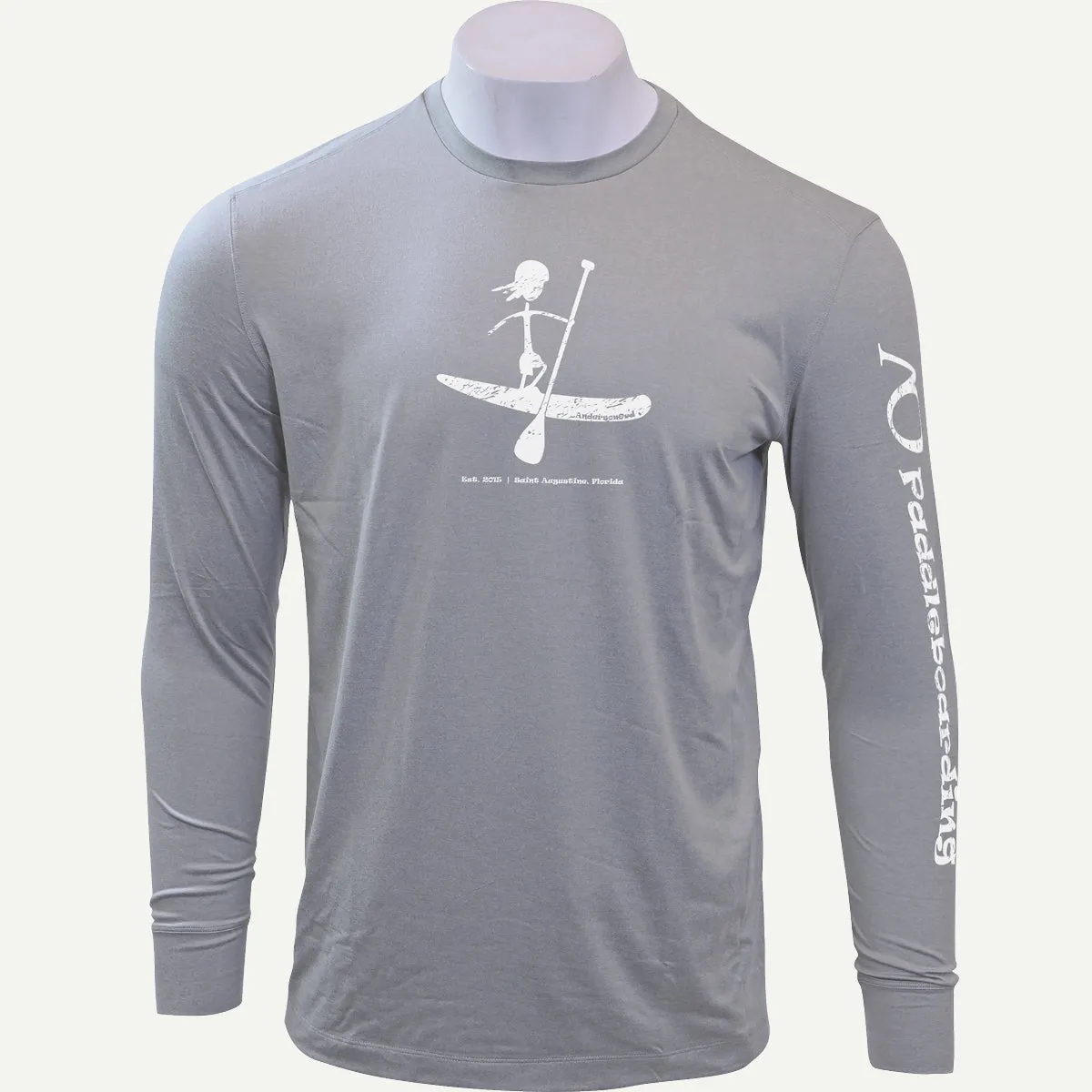 Butter T LS Stick Paddler - Grey Heather
