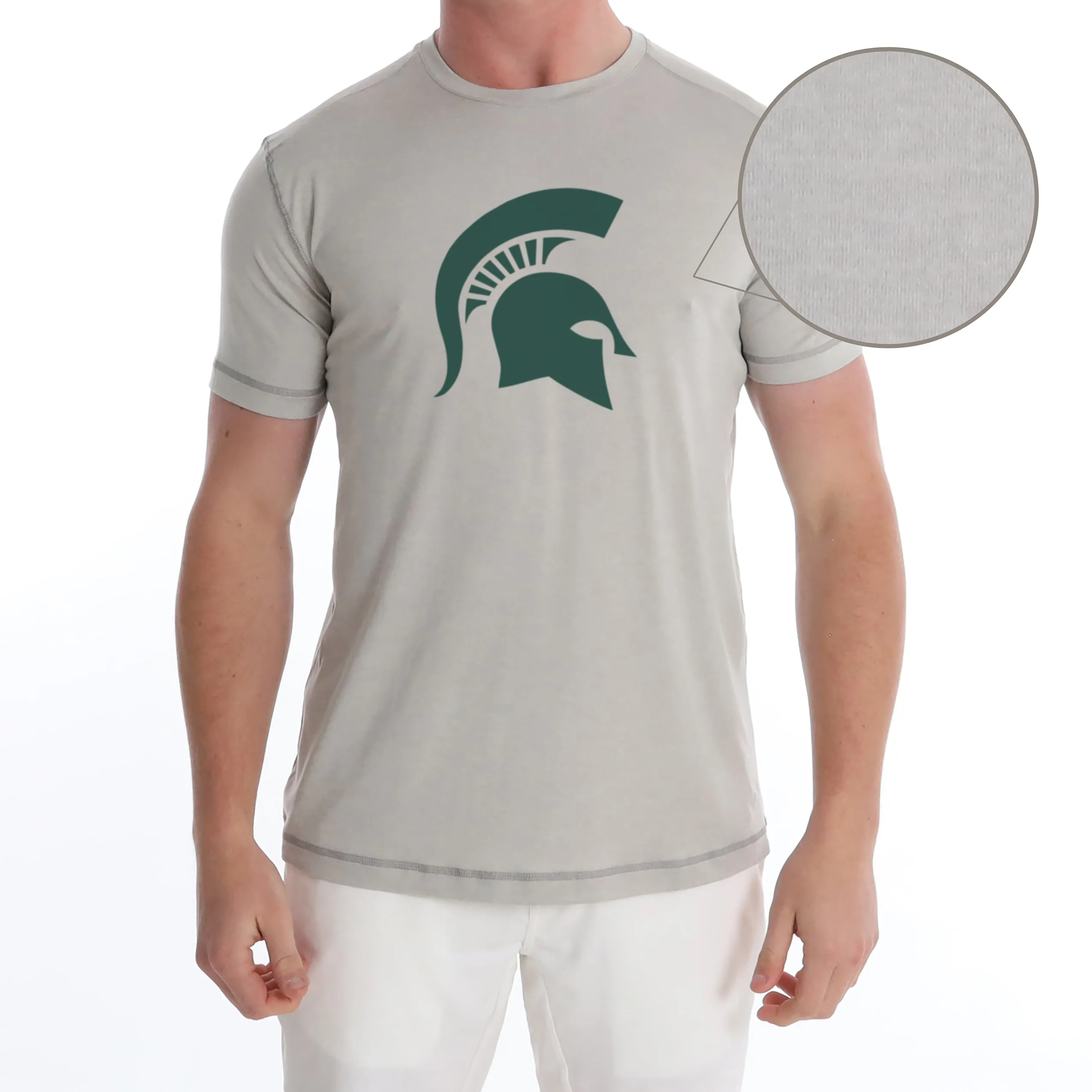 Butter T MSU - Platinum Heather
