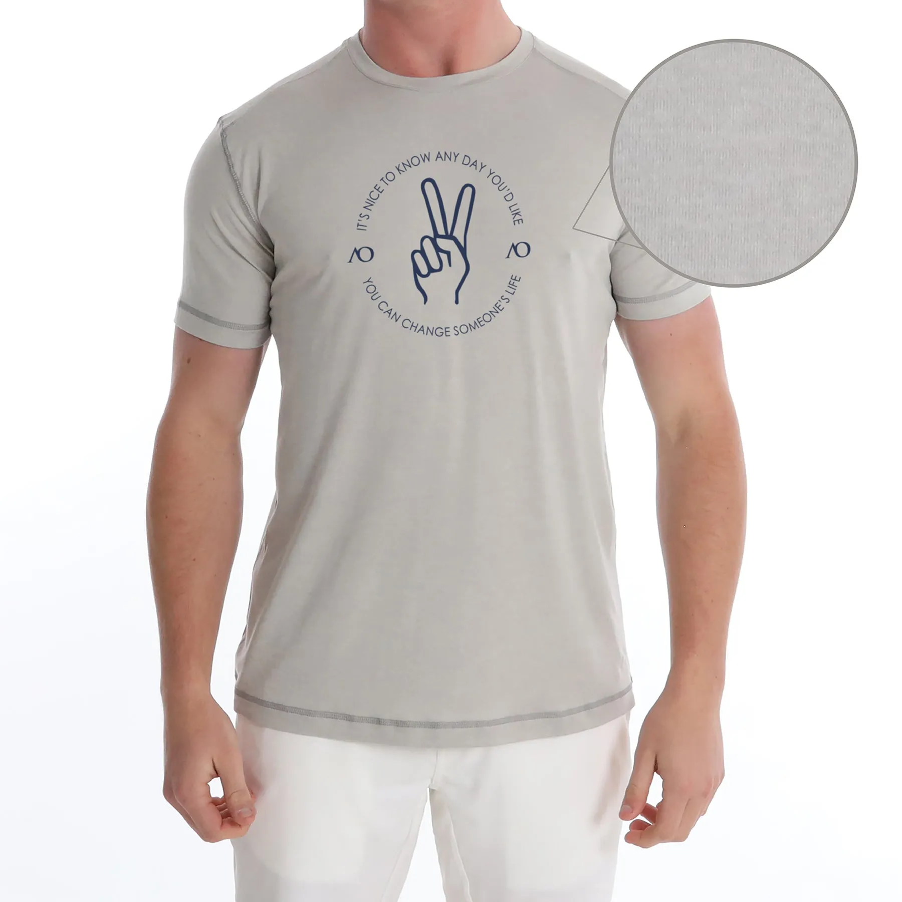 Butter T Peace - Platinum Heather