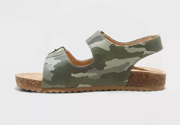 CAT & JACK - Kids - Camo Print Footbed Sandals