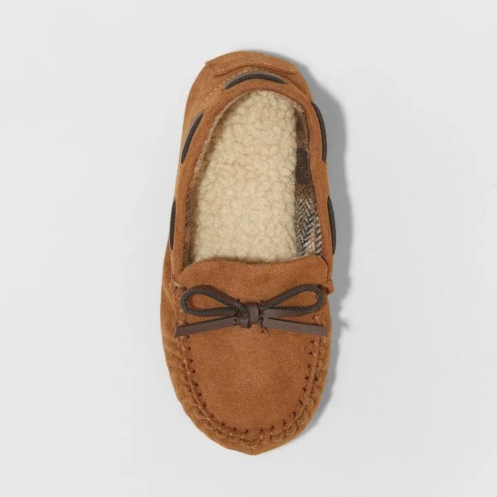 CAT & JACK - KIDS -  Carter Moccasin Slippers Chestnut