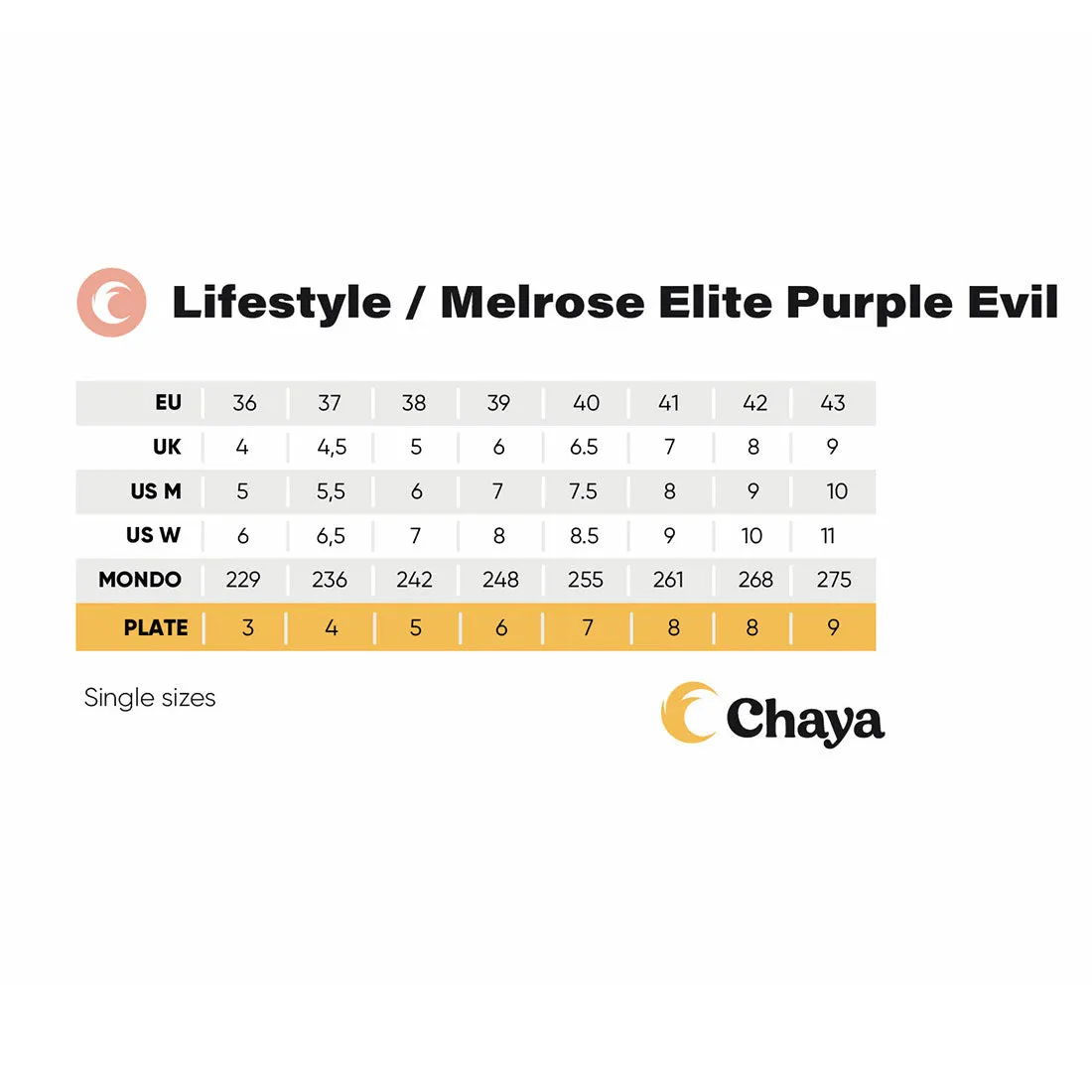 Chaya Melrose Elite Skate - Purple Evil