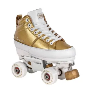 Chaya Park Kismet Barbie Patin Gold Roller Skates