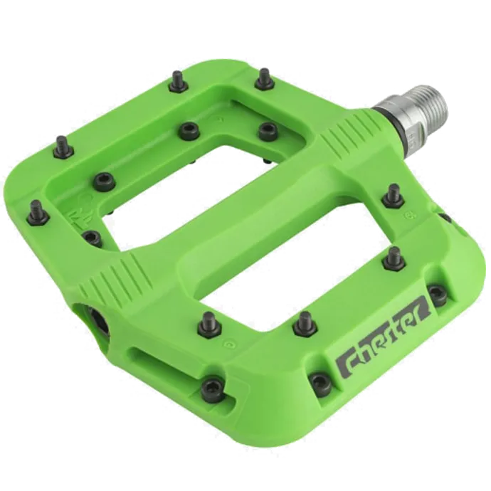Chester 9/16 Green Platform Pedal