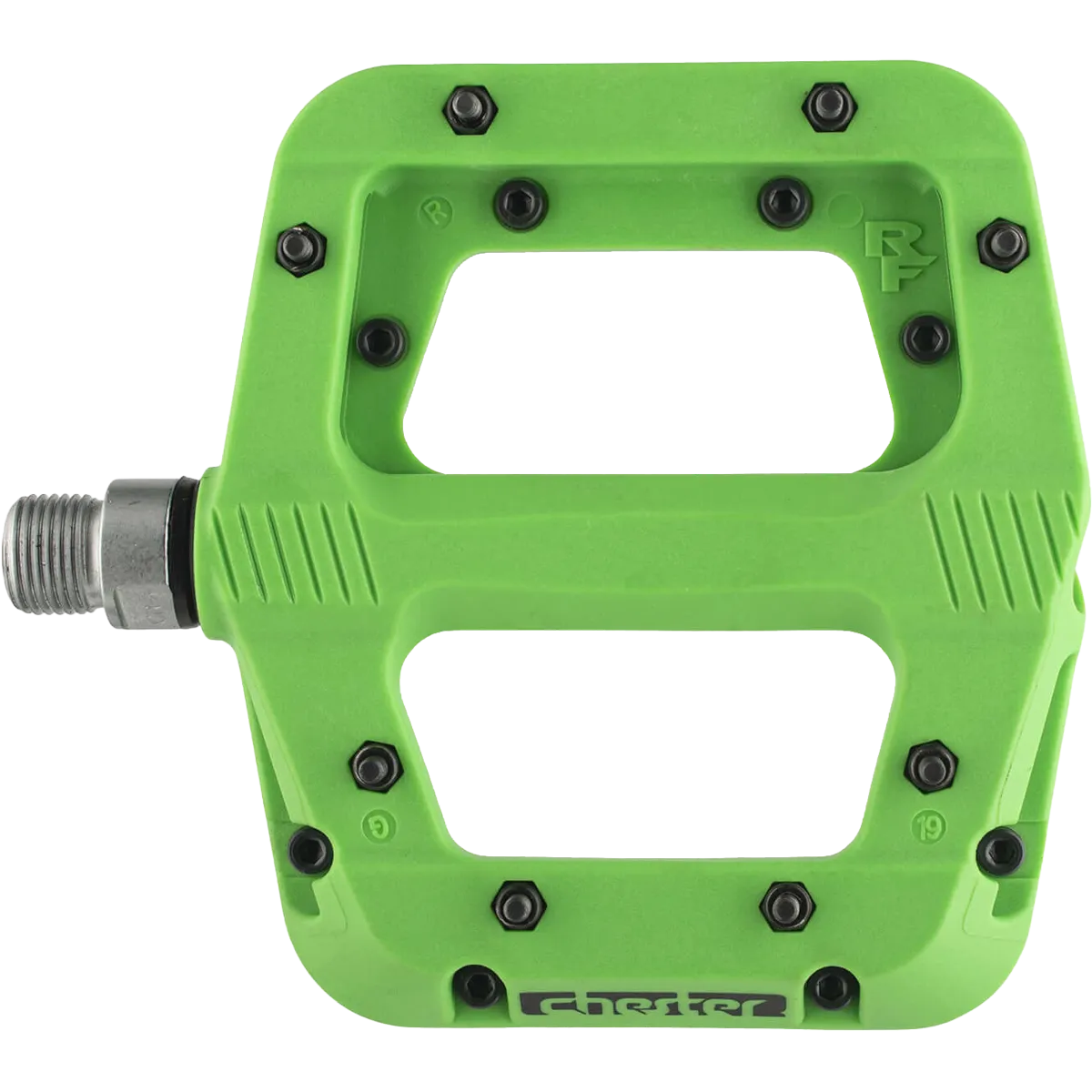 Chester 9/16 Green Platform Pedal