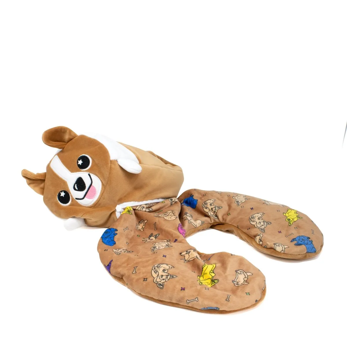 Corey the Puppy 2-In-1 Travel Pillow