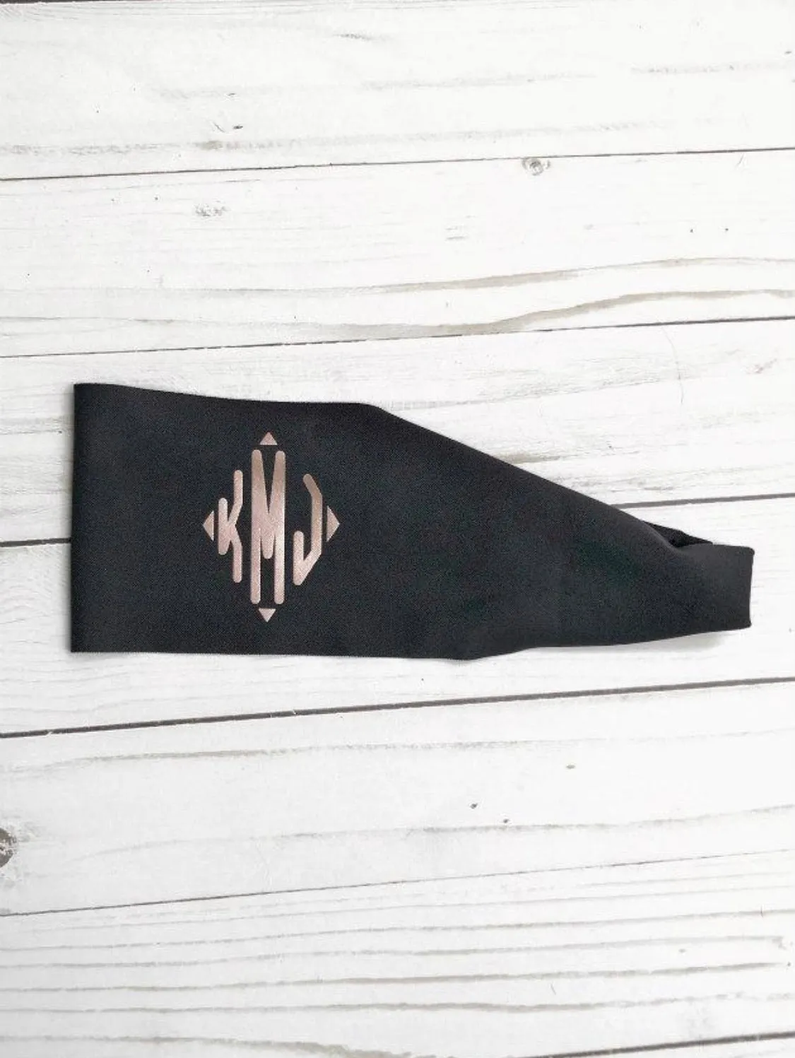 CUSTOM monogrammed yoga headbands