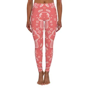 Doodle Pancake - Inovax Women's Spandex Leggings