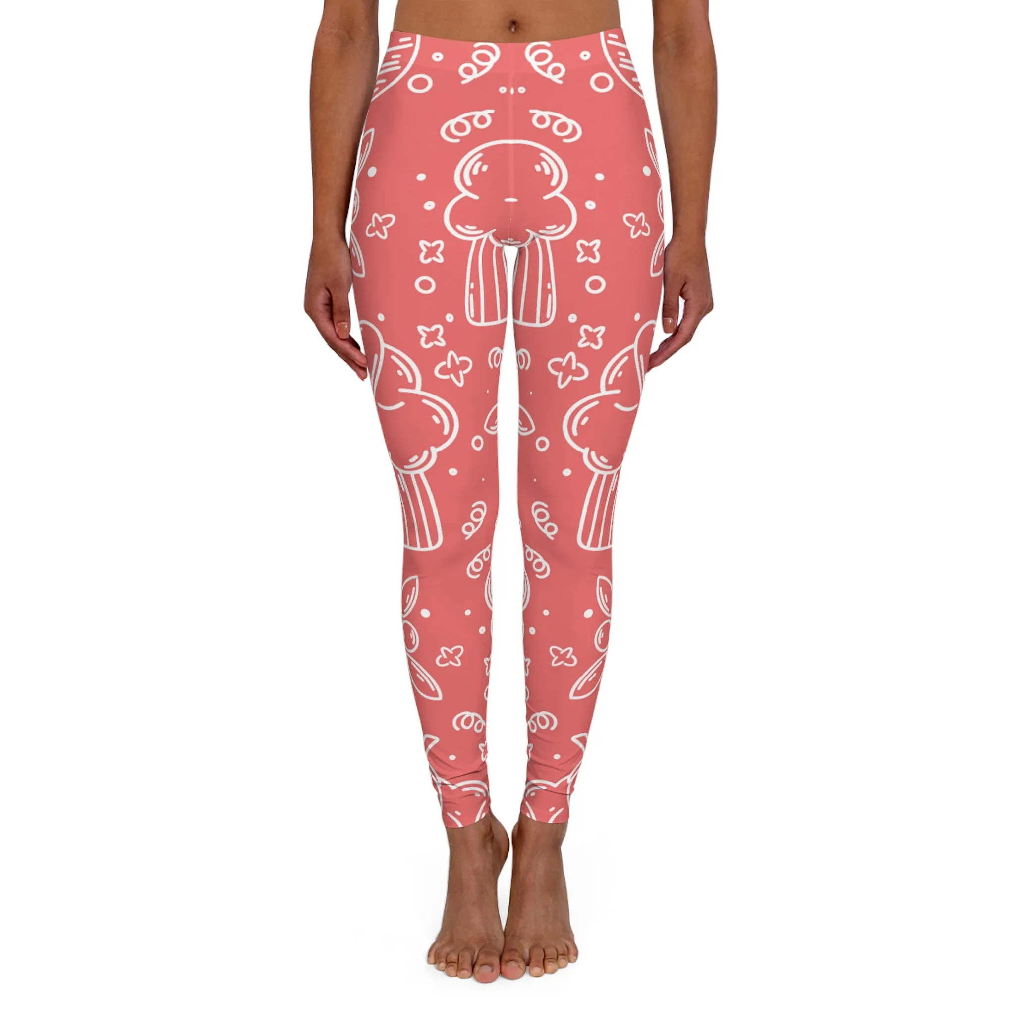 Doodle Pancake - Inovax Women's Spandex Leggings
