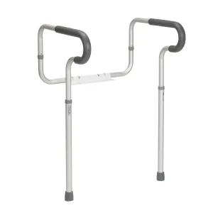 Drive Medical rtl12000 Toilet Safety Frame with Padded Armrests