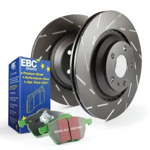 EBC Brakes S2KF1067 S2 Kits Greenstuff 2000 and USR Rotors