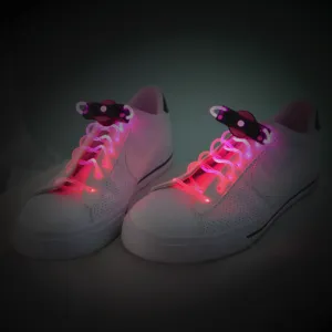 EL Wire Shoe Lace, Pink (Pair)