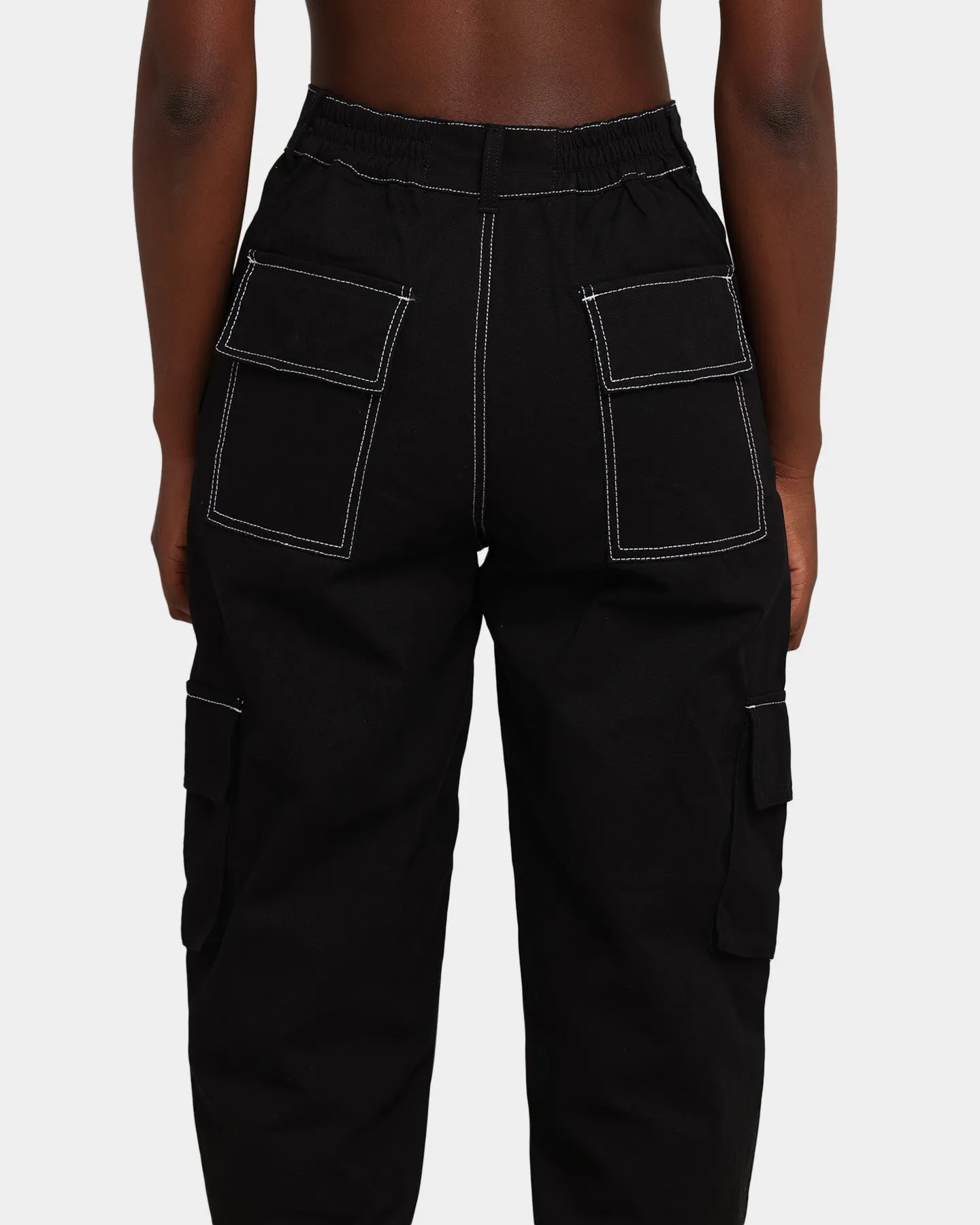 EN.ES Women's Fearless Cargo Pants Black