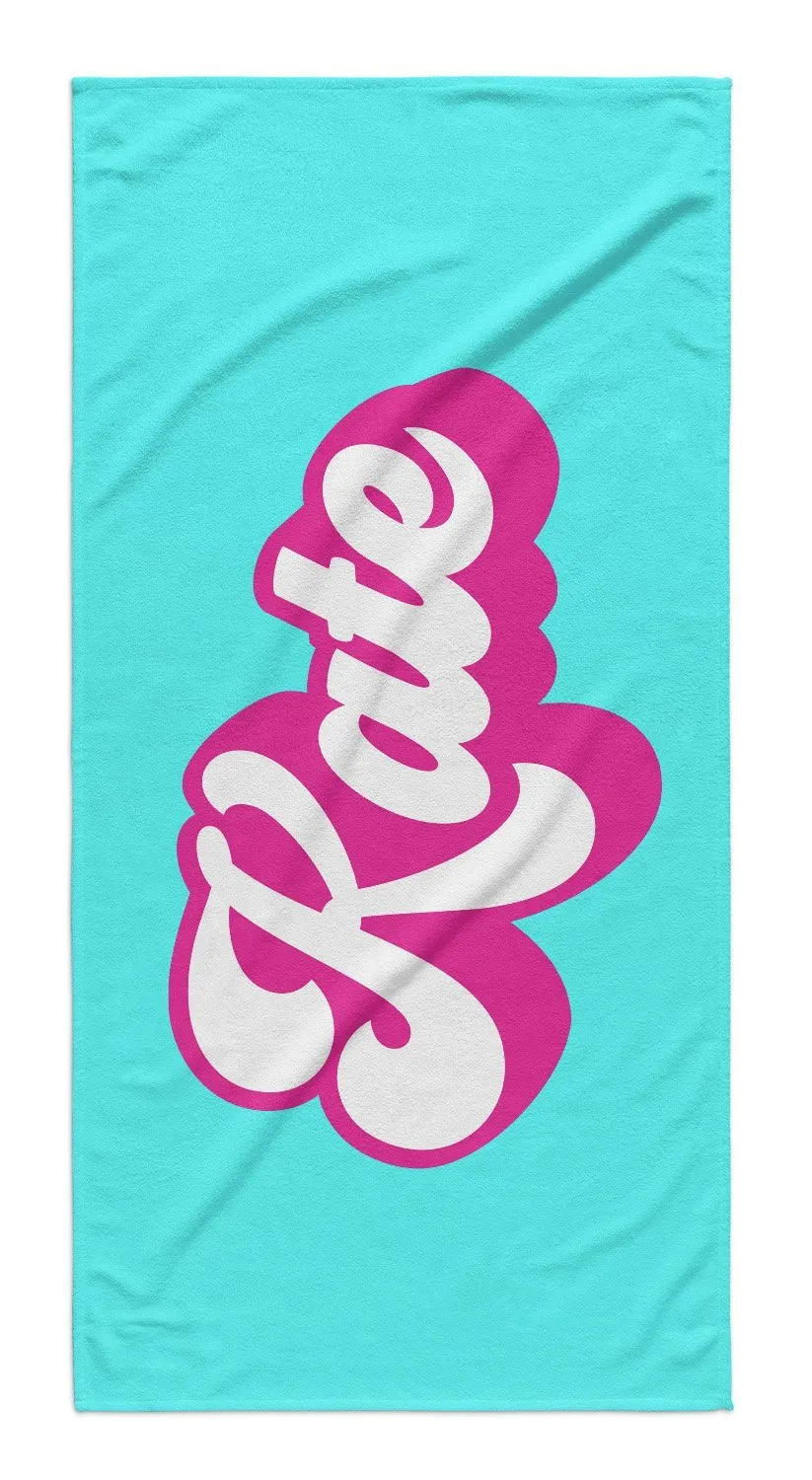 FEELIN' GROOVY PERSONALIZED  PREMIUM TOWEL