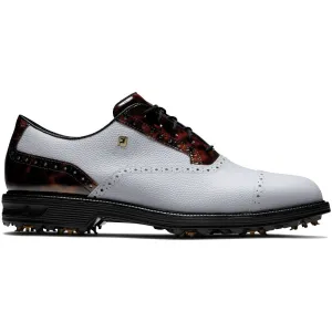 FootJoy Premiere Series Limited Edition Garrett Leight Waterproof Spiked Shoes - White/Tortoise Tarlow