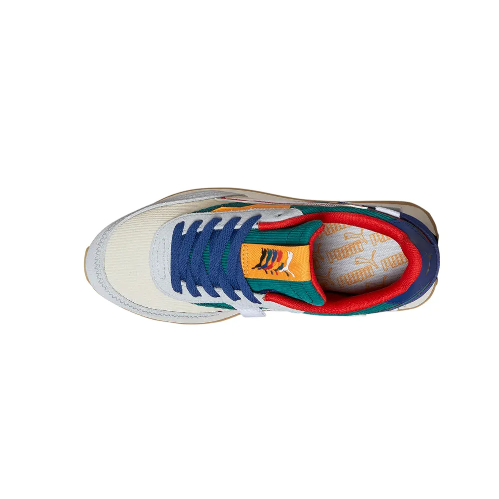 Future Rider Nh Blue Lace Up Sneakers (Big Kid)