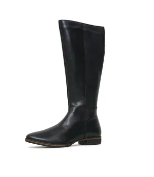 Gaetan Black Knee High Boots