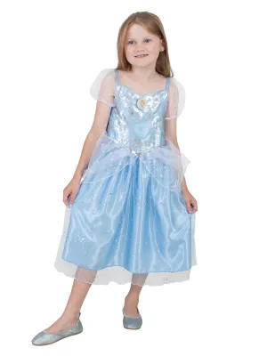 Girls Costume - Cinderella Deluxe Sparkle