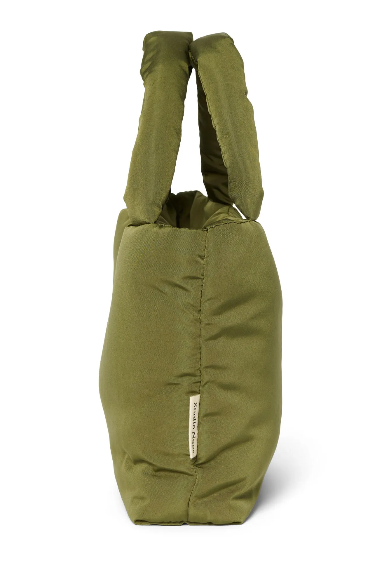 Green Puffy Mini Handbag