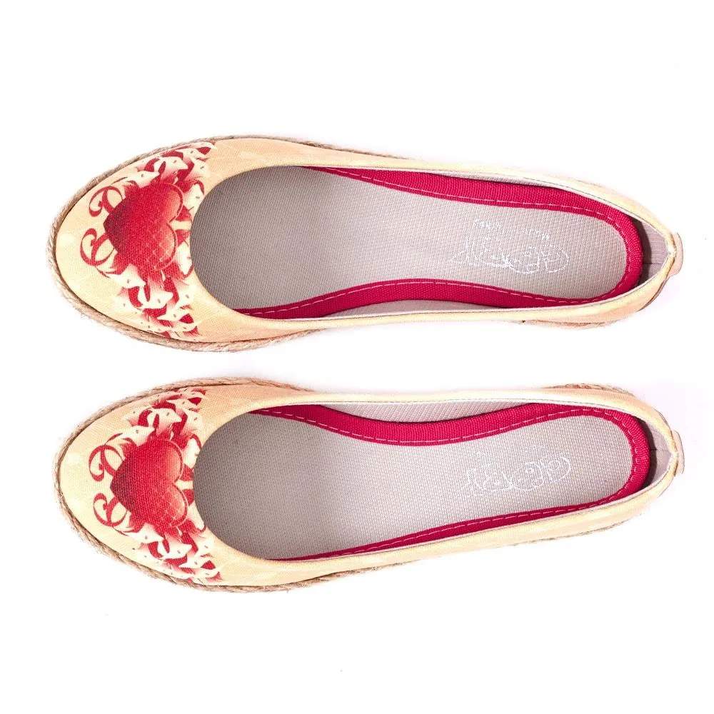 Heart Ballerinas Shoes FBR1191