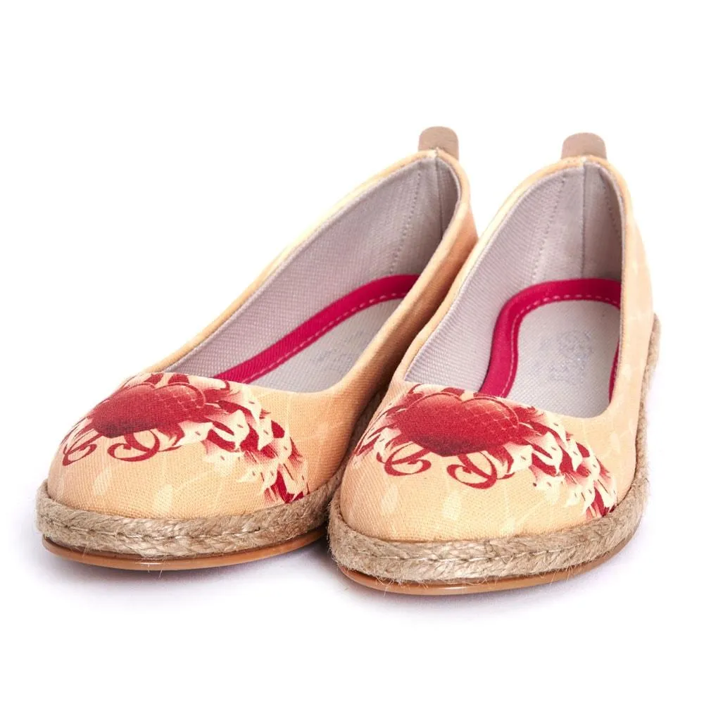 Heart Ballerinas Shoes FBR1191
