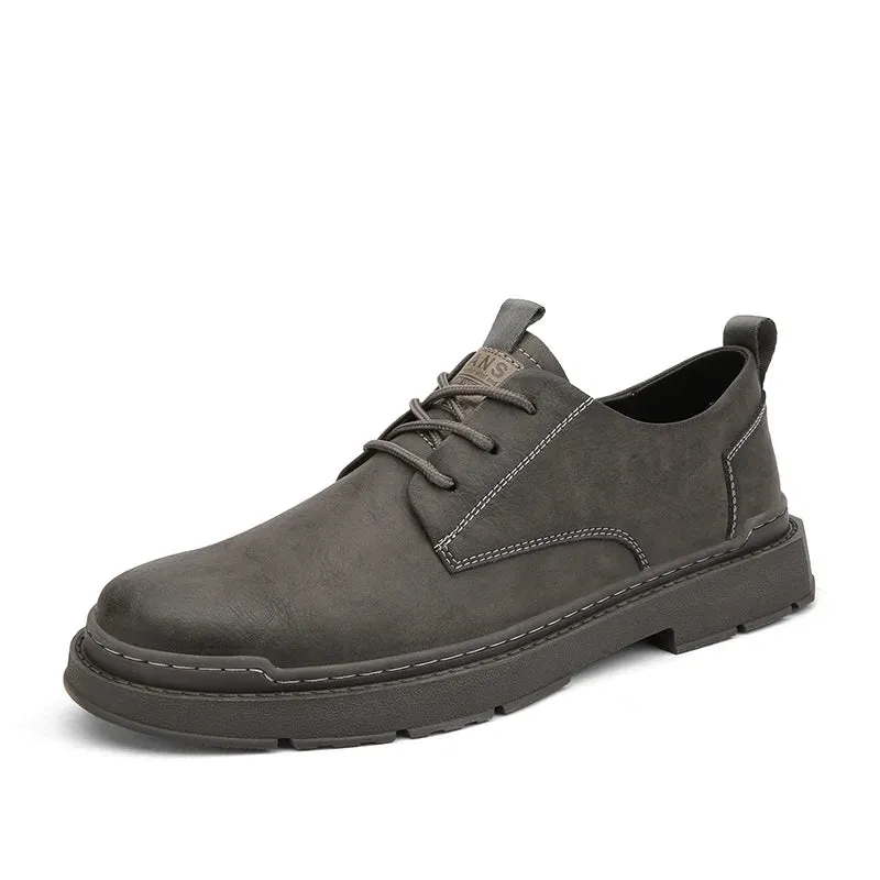 Hnzxzm Brand Men Shoes Luxury Quality Fashion Dress Shoes Casual Comfortable Retro Business Leather Shoes for Men Handmade Shoes