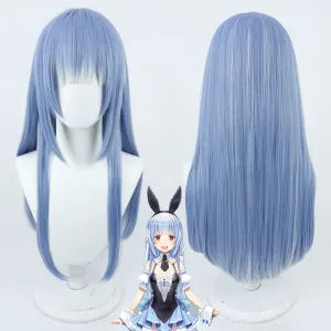 Hololive Fantasy Virtual YouTuber Usada Pekora Furi Furi Bunny Dress Bunny Girl Cosplay Wig A Edition