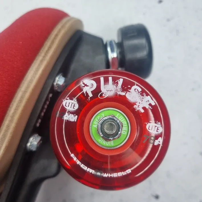 Jackson Vista Red Roller Skates