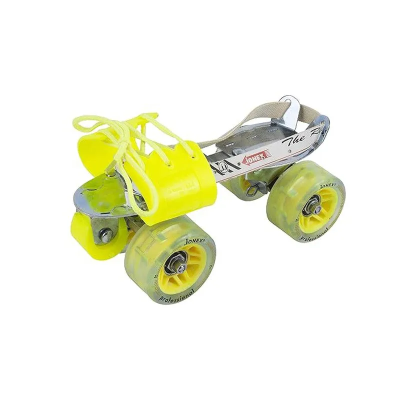 JJ Jonex Professional with Brake Adjustable Quad Roller Skates | 6-15 Years (MYC)