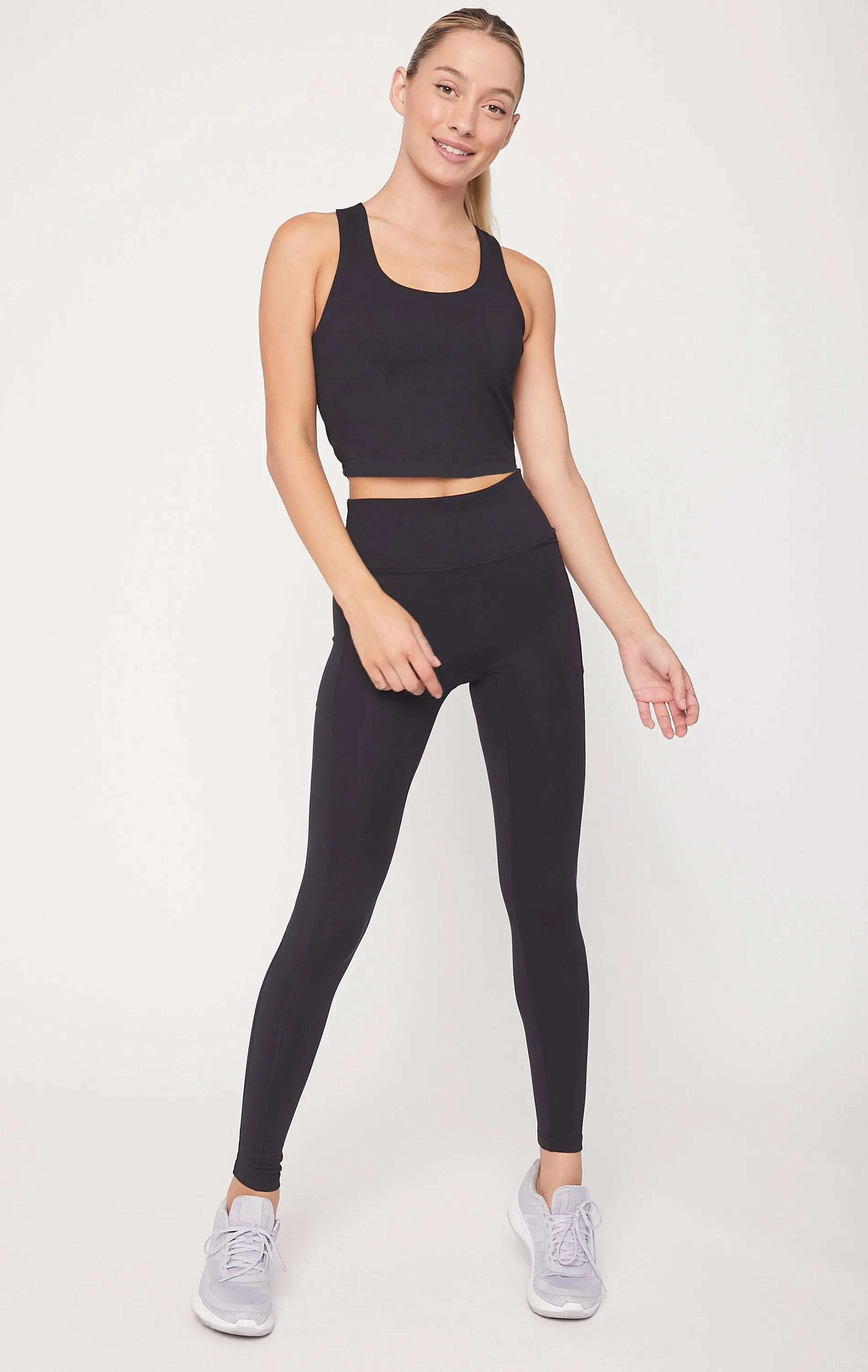 Juno Cloudlux Crop Racerback Bra